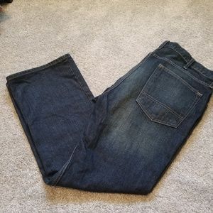 Mens Arizona dark wash original bootcut jeans